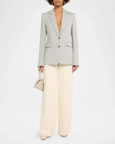 Stella McCartney Single-Breasted Regular Jacket | Thumbnail 6 Stella McCartney Single-Breasted Regular Jacket | Thumbnail 6