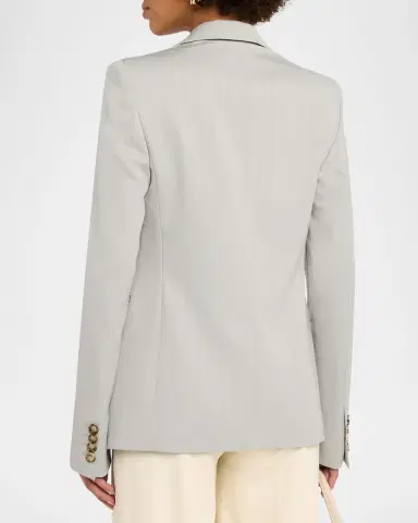 Stella McCartney Single-Breasted Regular Jacket | Thumbnail 7 Stella McCartney Single-Breasted Regular Jacket | Thumbnail 7