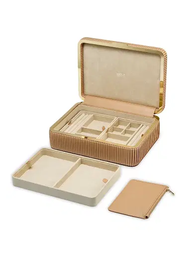 WOLF Bella Jewelry Box - Mocha Large | Thumbnail 4 WOLF Bella Jewelry Box - Mocha Large | Thumbnail 4