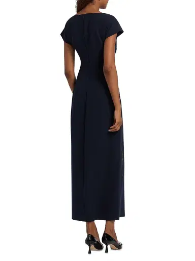Lela Rose Women's Cascade Floral Corded Crêpe Cocktail Dress | Thumbnail 5 Lela Rose Women's Cascade Floral Corded Crêpe Cocktail Dress | Thumbnail 5