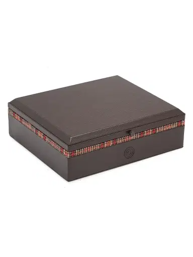 Wolf WM x Brown Humidor Cigar Box - Brown | Thumbnail 3 Wolf WM x Brown Humidor Cigar Box - Brown | Thumbnail 3
