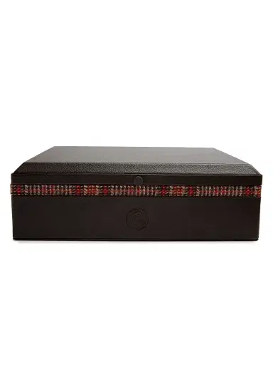 Wolf WM x Brown Humidor Cigar Box - Brown | Thumbnail 1 Wolf WM x Brown Humidor Cigar Box - Brown | Thumbnail 1