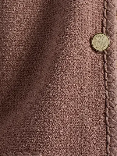 Misook Women's Braid-Trim Knit Jacket | Thumbnail 7 Misook Women's Braid-Trim Knit Jacket | Thumbnail 7
