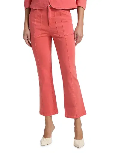 Cinq à Sept Women's Wallace Bootcut Crop Jeans - Bisou | Thumbnail 3 Cinq à Sept Women's Wallace Bootcut Crop Jeans - Bisou | Thumbnail 3
