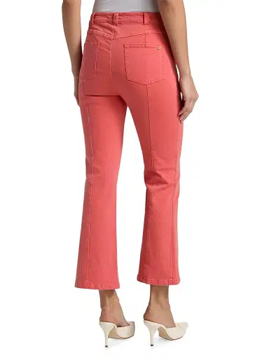 Cinq à Sept Women's Wallace Bootcut Crop Jeans - Bisou | Thumbnail 5 Cinq à Sept Women's Wallace Bootcut Crop Jeans - Bisou | Thumbnail 5
