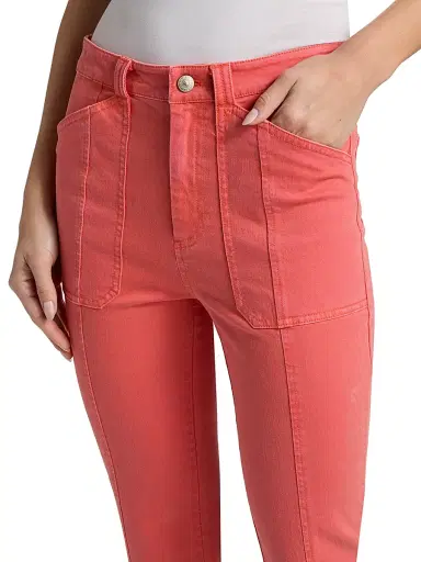 Cinq à Sept Women's Wallace Bootcut Crop Jeans - Bisou | Thumbnail 6 Cinq à Sept Women's Wallace Bootcut Crop Jeans - Bisou | Thumbnail 6