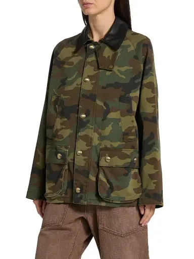 Nili Lotan Women's Andrew Camouflage Parka - Camouflage | Thumbnail 4 Nili Lotan Women's Andrew Camouflage Parka - Camouflage | Thumbnail 4
