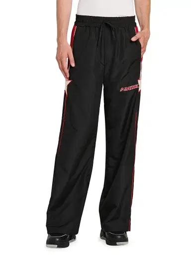 Amiri Men's Sport Appliqué Track Pants - Black | Thumbnail 3 Amiri Men's Sport Appliqué Track Pants - Black | Thumbnail 3