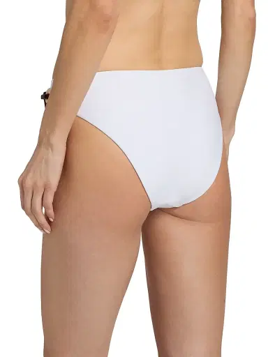 Ramy Brook Women's Maxine Buckle-Detail Bikini Bottom - White | Thumbnail 4 Ramy Brook Women's Maxine Buckle-Detail Bikini Bottom - White | Thumbnail 4