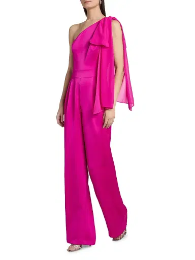 Ramy Brook Women's Genny One-Shoulder Jumpsuit | Thumbnail 2 Ramy Brook Women's Genny One-Shoulder Jumpsuit | Thumbnail 2