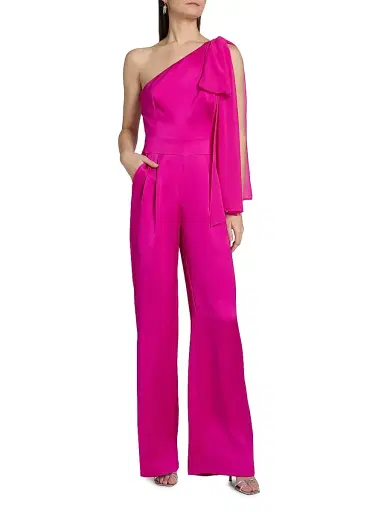 Ramy Brook Women's Genny One-Shoulder Jumpsuit | Thumbnail 3 Ramy Brook Women's Genny One-Shoulder Jumpsuit | Thumbnail 3