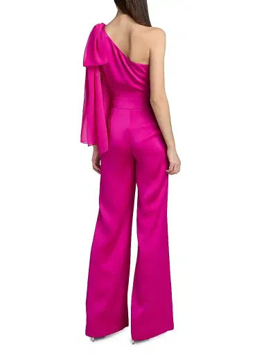 Ramy Brook Women's Genny One-Shoulder Jumpsuit | Thumbnail 5 Ramy Brook Women's Genny One-Shoulder Jumpsuit | Thumbnail 5