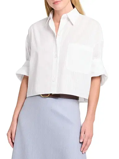 TWP Women's Next Ex Cotton Blouse | Thumbnail 3 TWP Women's Next Ex Cotton Blouse | Thumbnail 3