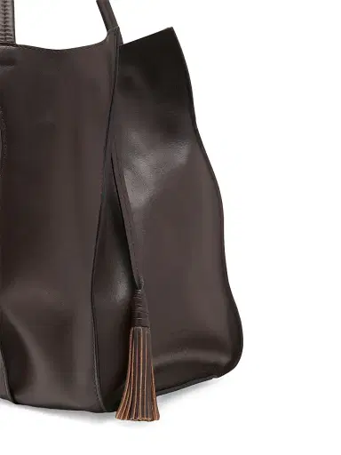 Ulla Johnson Women's Adria Leather Tote Bag - Wenge | Thumbnail 5 Ulla Johnson Women's Adria Leather Tote Bag - Wenge | Thumbnail 5