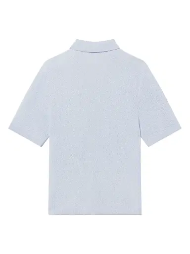 Frame Men's Wool Short-Sleeve Button-Front Cardigan - Pale Blue - Size XL | Thumbnail 3 Frame Men's Wool Short-Sleeve Button-Front Cardigan - Pale Blue - Size XL | Thumbnail 3
