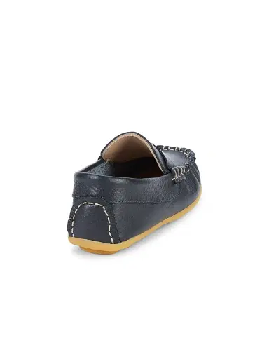Elephantito Baby's, Little Boy's & Boy's Alex Leather Drivers - Navy 13 (Child) | Thumbnail 2 Elephantito Baby's, Little Boy's & Boy's Alex Leather Drivers - Navy 13 (Child) | Thumbnail 2