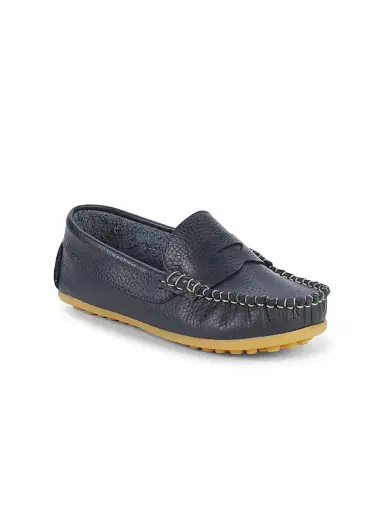 Elephantito Baby's, Little Boy's & Boy's Alex Leather Drivers - Navy 13 (Child) | Thumbnail 1 Elephantito Baby's, Little Boy's & Boy's Alex Leather Drivers - Navy 13 (Child) | Thumbnail 1