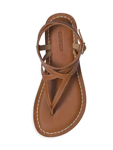 Bernardo Women's Mallorie Ankle Strap Thong Sandals - Luggage - Size 11 | Thumbnail 3 Bernardo Women's Mallorie Ankle Strap Thong Sandals - Luggage - Size 11 | Thumbnail 3