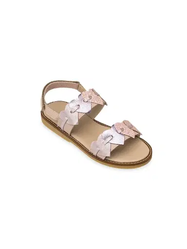 Elephantito Little Girl's & Girl's Cuore Sandal - Pink 6 (Child) | Thumbnail 1 Elephantito Little Girl's & Girl's Cuore Sandal - Pink 6 (Child) | Thumbnail 1