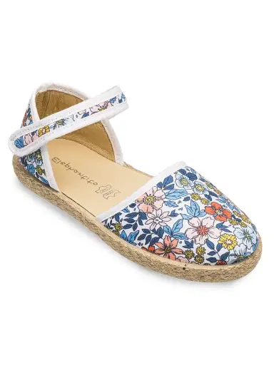 Elephantito Little Girl's & Girl's Classic Linen Espadrilles - Floral 13 (Child) | Thumbnail 1 Elephantito Little Girl's & Girl's Classic Linen Espadrilles - Floral 13 (Child) | Thumbnail 1