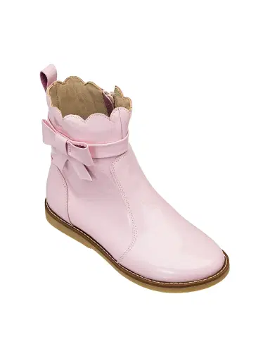 Elephantito Little Girl's & Girl's Cellia Leather Booties - Pink 6 (Child) | Thumbnail 1 Elephantito Little Girl's & Girl's Cellia Leather Booties - Pink 6 (Child) | Thumbnail 1