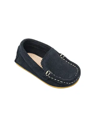 Elephantito Baby's Antton Suede Driving Loafers - Suede Blue 6.5 (Baby) | Thumbnail 1 Elephantito Baby's Antton Suede Driving Loafers - Suede Blue 6.5 (Baby) | Thumbnail 1