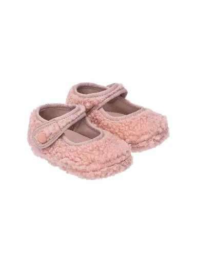 Elephantito Baby Girl's Faux-Shearling Mary Janes - Pink 4.5 (Baby) | Thumbnail 1 Elephantito Baby Girl's Faux-Shearling Mary Janes - Pink 4.5 (Baby) | Thumbnail 1