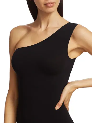 Commando Women's Ballet One-Shoulder Bodysuit - Black | Thumbnail 5 Commando Women's Ballet One-Shoulder Bodysuit - Black | Thumbnail 5