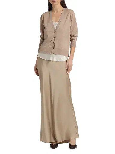Kobi Halperin Women's Jenna Jersey Cardigan - Khaki | Thumbnail 2 Kobi Halperin Women's Jenna Jersey Cardigan - Khaki | Thumbnail 2