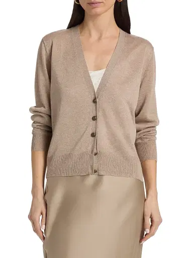 Kobi Halperin Women's Jenna Jersey Cardigan - Khaki | Thumbnail 3 Kobi Halperin Women's Jenna Jersey Cardigan - Khaki | Thumbnail 3