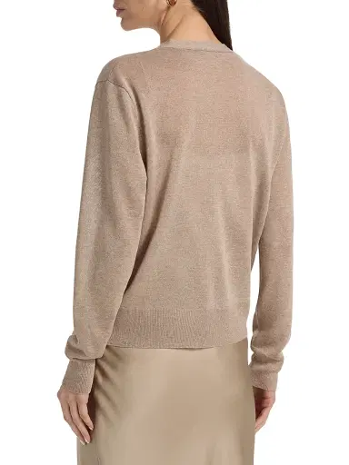 Kobi Halperin Women's Jenna Jersey Cardigan - Khaki | Thumbnail 5 Kobi Halperin Women's Jenna Jersey Cardigan - Khaki | Thumbnail 5