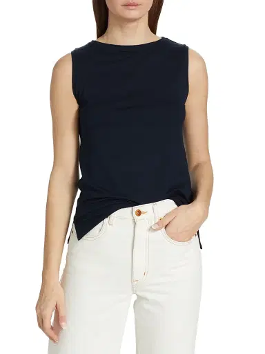 Majestic Filatures Women's Soft Touch Boatneck Top - Marine | Thumbnail 3 Majestic Filatures Women's Soft Touch Boatneck Top - Marine | Thumbnail 3