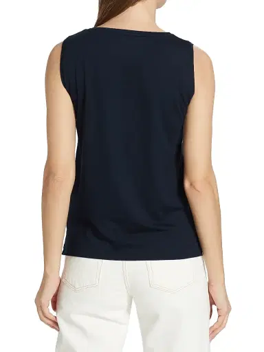 Majestic Filatures Women's Soft Touch Boatneck Top - Marine | Thumbnail 5 Majestic Filatures Women's Soft Touch Boatneck Top - Marine | Thumbnail 5
