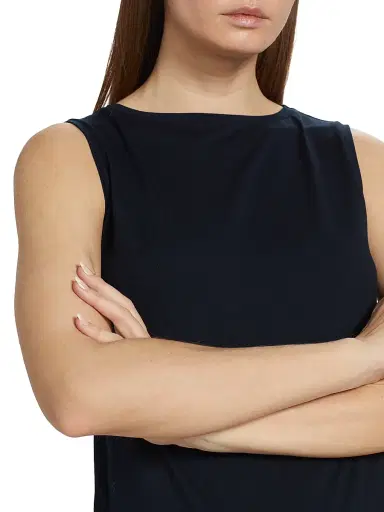 Majestic Filatures Women's Soft Touch Boatneck Top - Marine | Thumbnail 6 Majestic Filatures Women's Soft Touch Boatneck Top - Marine | Thumbnail 6