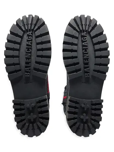 Balenciaga Men's Combat Strike Boots - Black | Thumbnail 7 Balenciaga Men's Combat Strike Boots - Black | Thumbnail 7