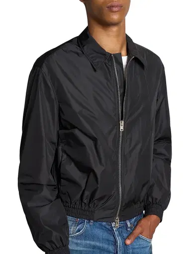 Acne Studios Men's Okot Soft Technical Taffeta Jacket - Black - Size 44 | Thumbnail 6 Acne Studios Men's Okot Soft Technical Taffeta Jacket - Black - Size 44 | Thumbnail 6