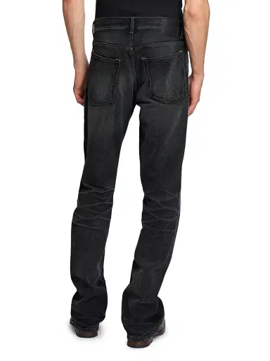 Acne Studios Men's Patchwork Tokyo Straight-Leg Jeans | Thumbnail 5 Acne Studios Men's Patchwork Tokyo Straight-Leg Jeans | Thumbnail 5