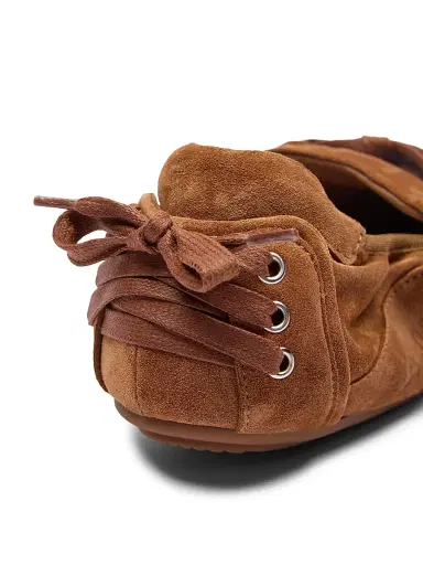 Acne Studios Men's Bilaria Up Suede Lace-Up Sneakers - Chestnut Brown - Size 12 | Thumbnail 7 Acne Studios Men's Bilaria Up Suede Lace-Up Sneakers - Chestnut Brown - Size 12 | Thumbnail 7