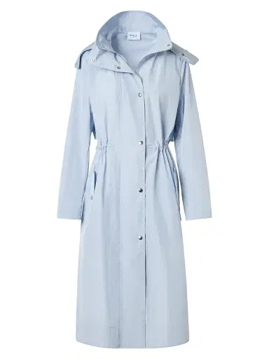 Akris punto Women's Water Repellent Hooded Parka Coat | Thumbnail 2 Akris punto Women's Water Repellent Hooded Parka Coat | Thumbnail 2