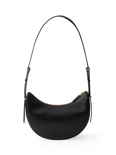 Prada Women's Arqué Leather Shoulder Bag - Black | Thumbnail 3 Prada Women's Arqué Leather Shoulder Bag - Black | Thumbnail 3