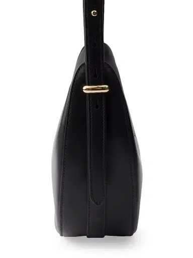 Prada Women's Arqué Leather Shoulder Bag - Black | Thumbnail 4 Prada Women's Arqué Leather Shoulder Bag - Black | Thumbnail 4