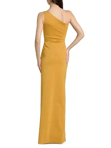 Chiara Boni La Petite Robe Women's Otsu Sugar Twist-Front Jersey One-Shoulder Gown | Thumbnail 5 Chiara Boni La Petite Robe Women's Otsu Sugar Twist-Front Jersey One-Shoulder Gown | Thumbnail 5