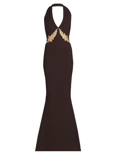 Chiara Boni La Petite Robe Women's Yanar Rc Embellished Mermaid Gown | Thumbnail 1 Chiara Boni La Petite Robe Women's Yanar Rc Embellished Mermaid Gown | Thumbnail 1
