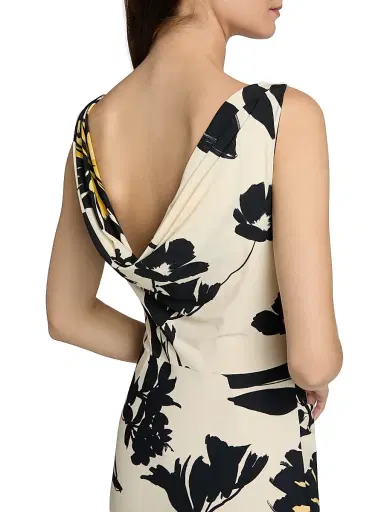Chiara Boni La Petite Robe Women's Ajour Floral Mermaid Gown | Thumbnail 6 Chiara Boni La Petite Robe Women's Ajour Floral Mermaid Gown | Thumbnail 6