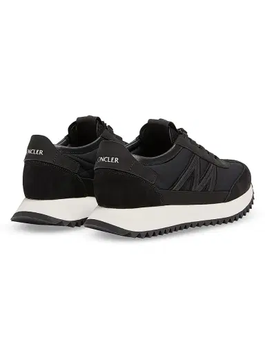 Moncler Men's Pacey2 Sneakers in Suede and Nubuck - Black - Size 13 | Thumbnail 3 Moncler Men's Pacey2 Sneakers in Suede and Nubuck - Black - Size 13 | Thumbnail 3