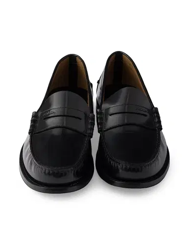 Prada Men's Brushed Leather Loafers - Black - Size 12 | Thumbnail 2 Prada Men's Brushed Leather Loafers - Black - Size 12 | Thumbnail 2
