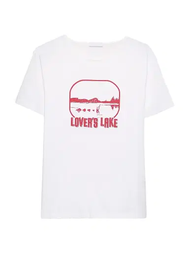 Prada Men's Printed Cotton T-Shirt - White | Thumbnail 1 Prada Men's Printed Cotton T-Shirt - White | Thumbnail 1