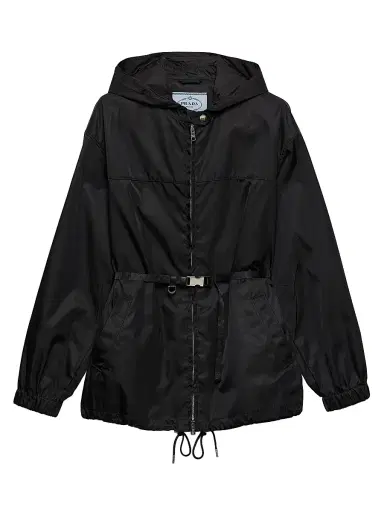 Prada Women's Re-Nylon Blouson Jacket - Black | Thumbnail 1 Prada Women's Re-Nylon Blouson Jacket - Black | Thumbnail 1