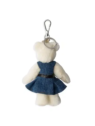 Prada Women's Teddy Keychain Charm - Blue | Thumbnail 2 Prada Women's Teddy Keychain Charm - Blue | Thumbnail 2
