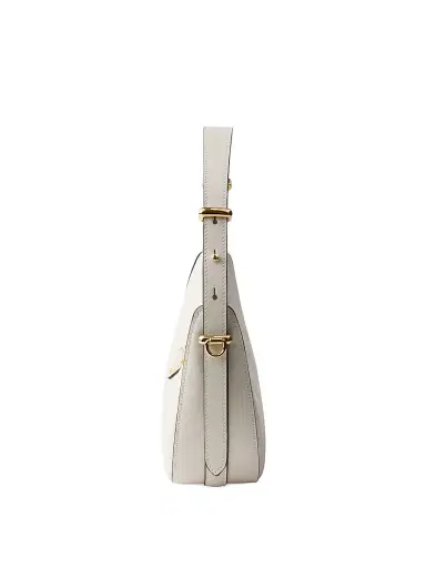 Prada Women's Arqué Mini Leather Shoulder Bag - White | Thumbnail 3 Prada Women's Arqué Mini Leather Shoulder Bag - White | Thumbnail 3